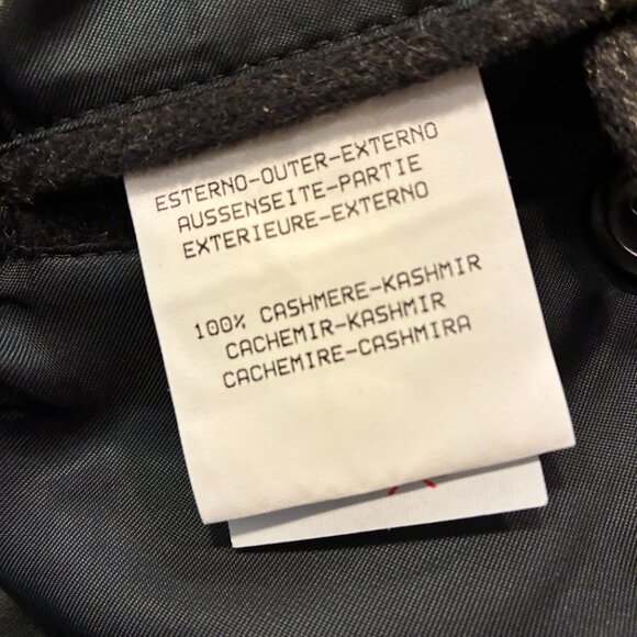 Ermenegildo Zegna Men’s 100% Cashmere Coat XXL / 56 Made in Italy - Picture 9 of 10